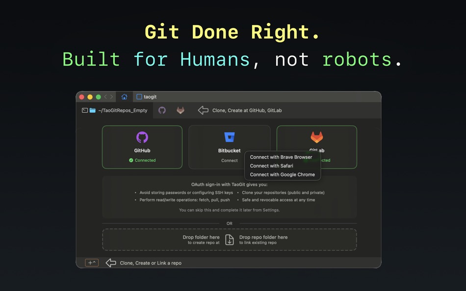 #1. TaoGit (macOS) Ved: Sergiy Vynnychenko