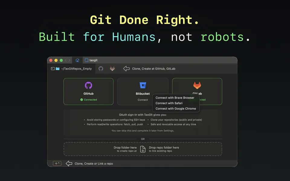 Screenshot 1 of TaoGit 1.6.122