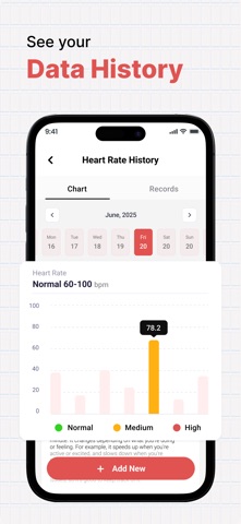 PulseX : Heart Rate Monitor screenshot