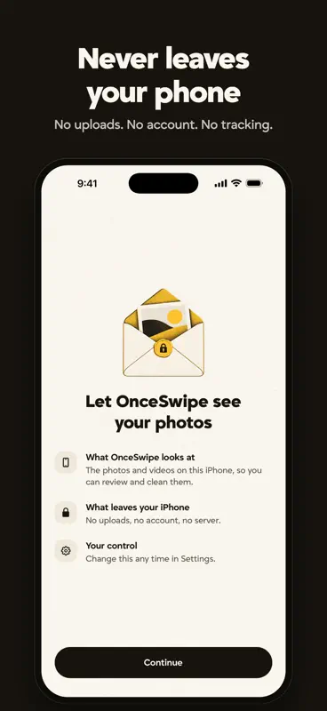OnceSwipe: Swipe Photo Cleaner screenshot 6 of 7