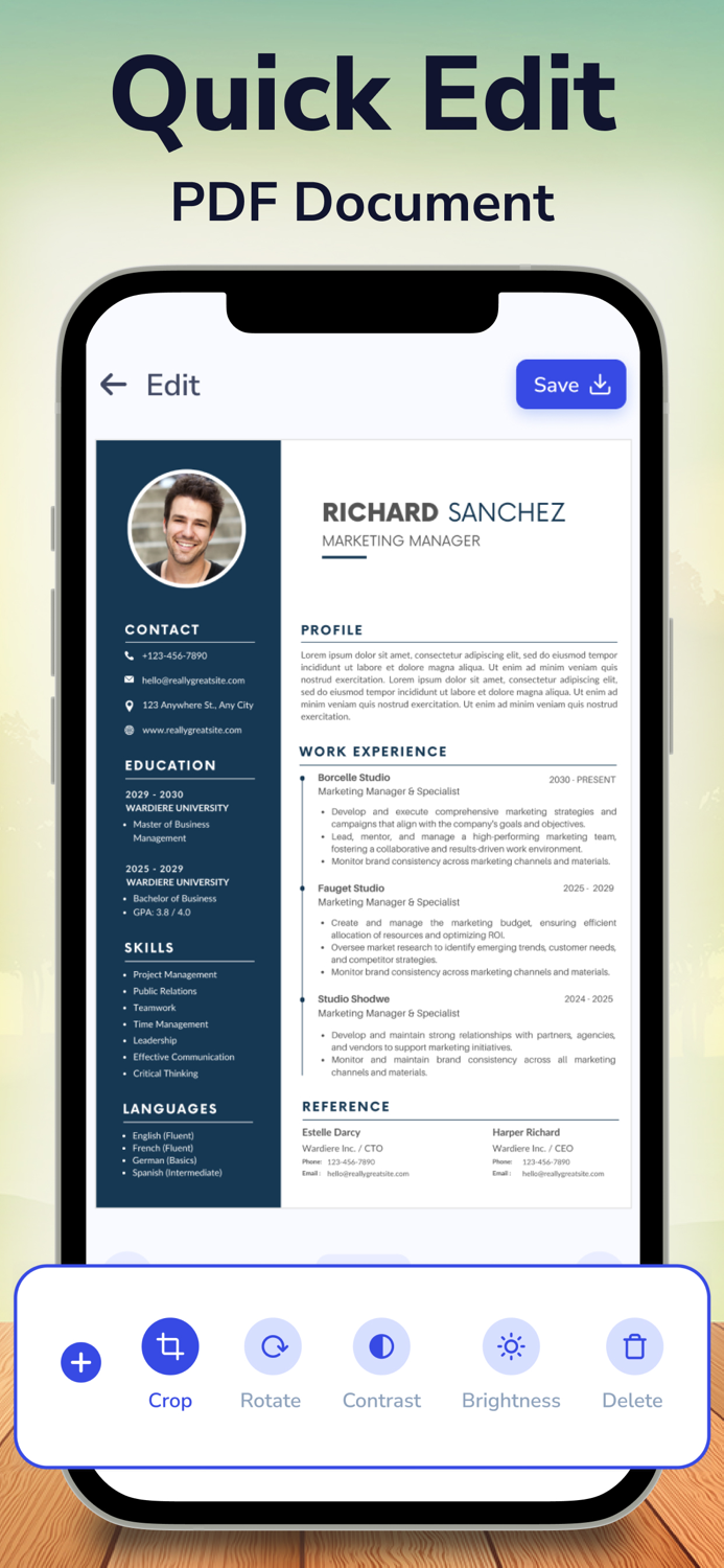 PDF Scanner - Scan to PDF App