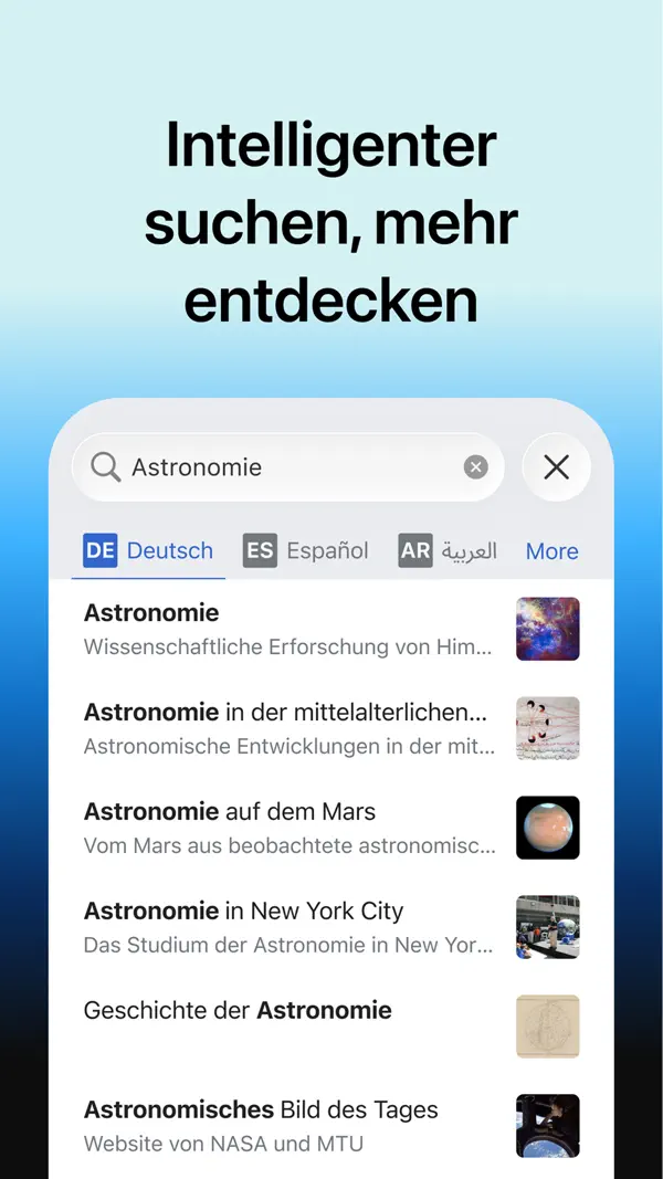 Wikipedia iPhone App Screenshot 3 – Nachschlagewerke