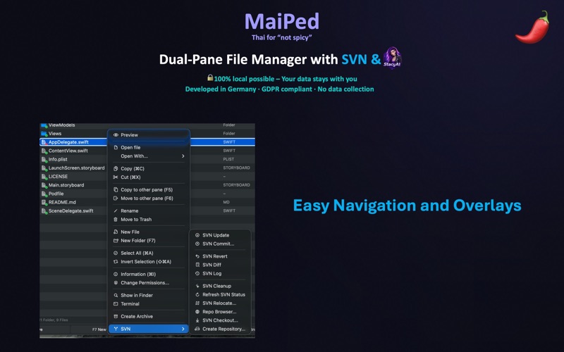 MaiPed screenshot