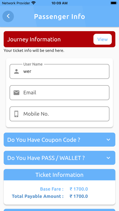 Neeta Bus Screenshot