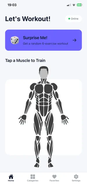 Workout Cards screenshot 1
