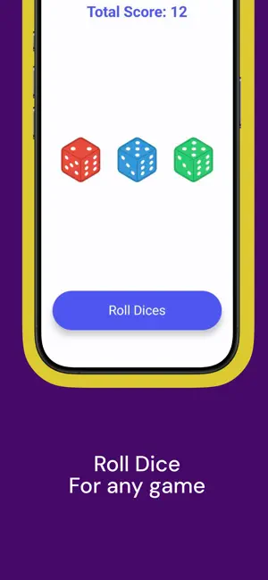 Dice roller universal screenshot 3