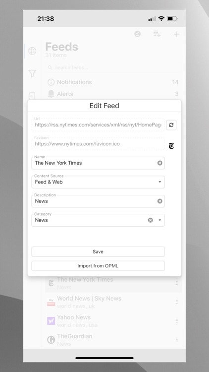 RSS Radar screenshot-9