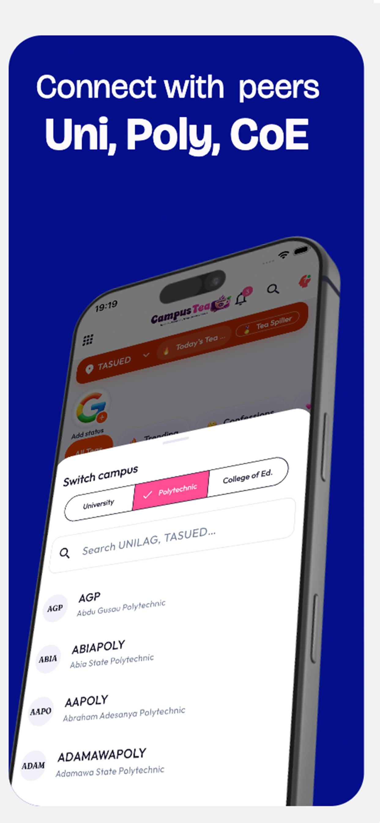 Campus Tea -Gist,Study,Connect screenshot 2