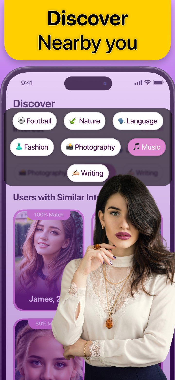 Latina Dating : Chat & Meet screenshot 3