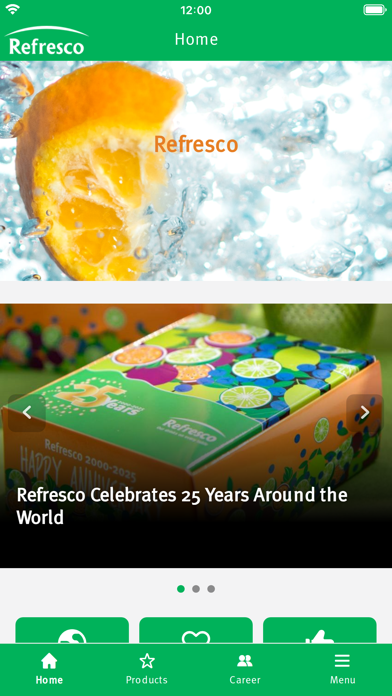 Screenshot 1 of Refresco Fizz App