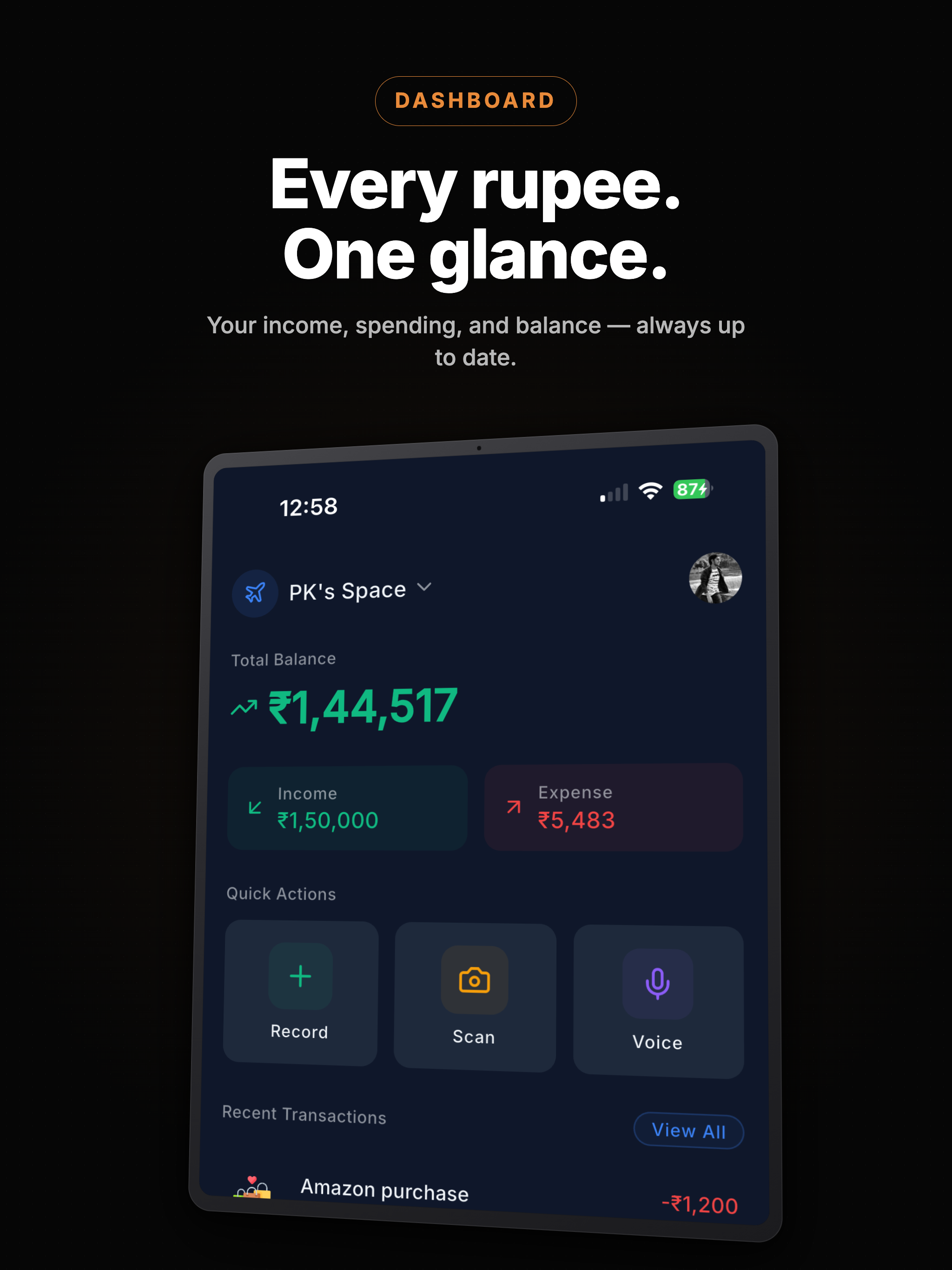 MoneyMinder: Expense Tracker