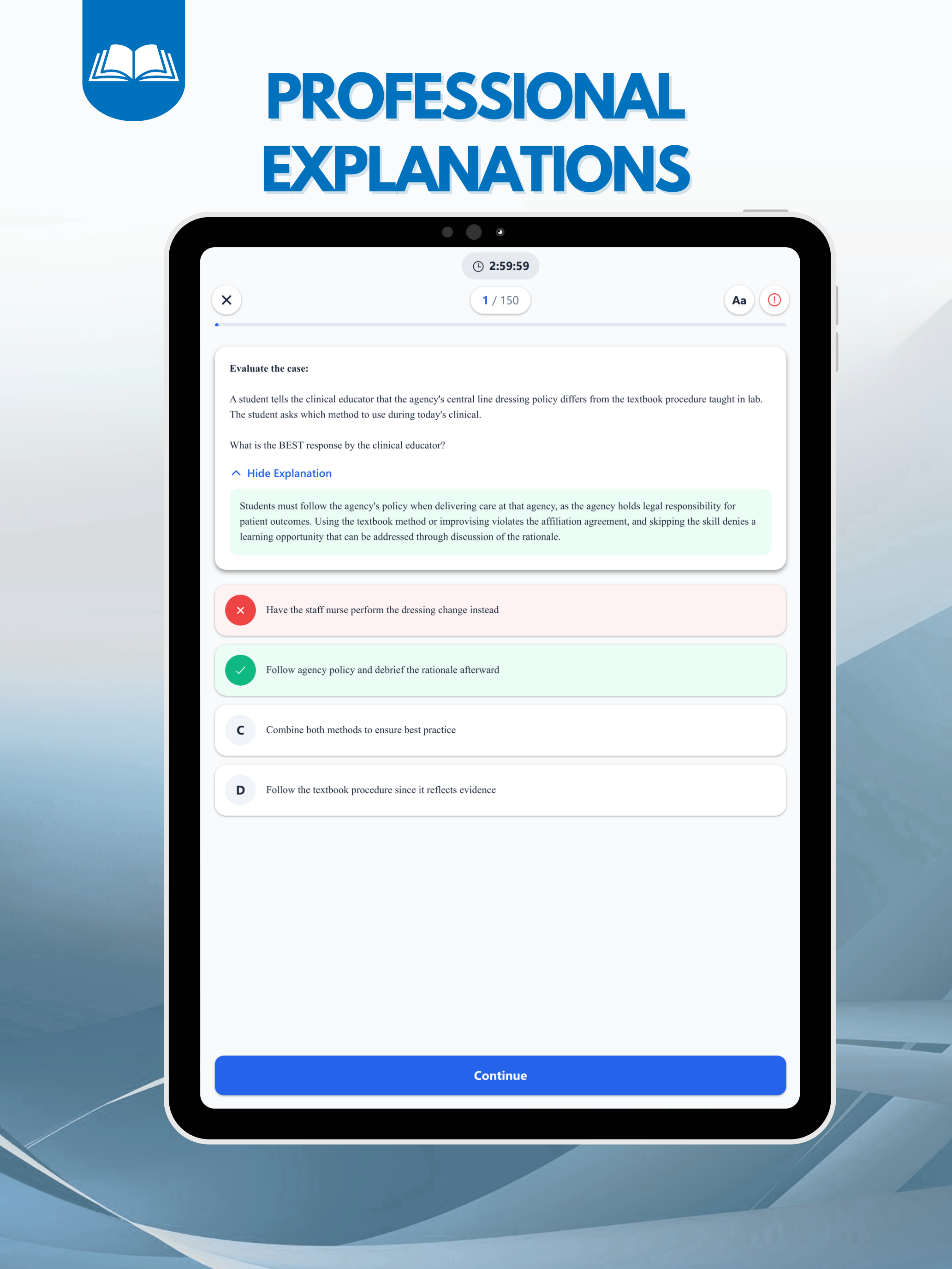 CNEcl Nursing Exam Prep 2026 screenshot 9