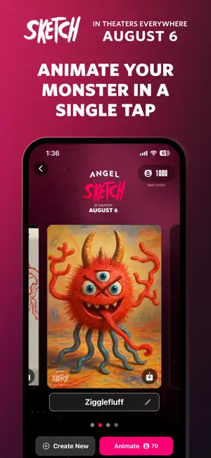 SKETCH: AI Monster Maker screenshot 2