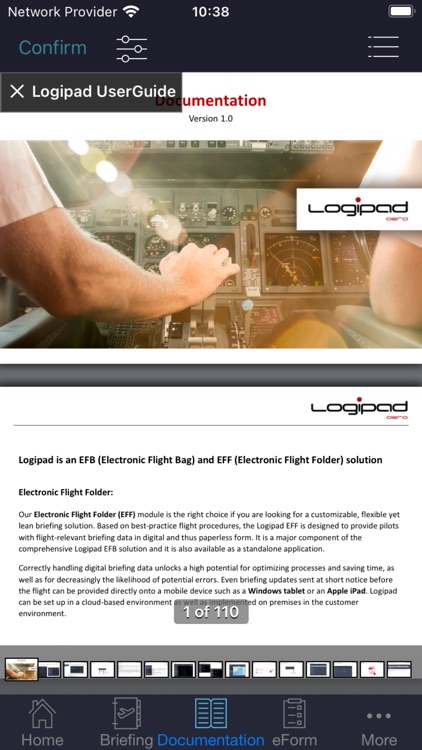 Logipad EFB screenshot-5