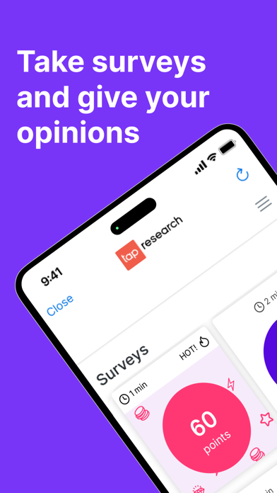 TapResearch: Cash for Surveys iPhone screenshot 2 - Lifestyle app