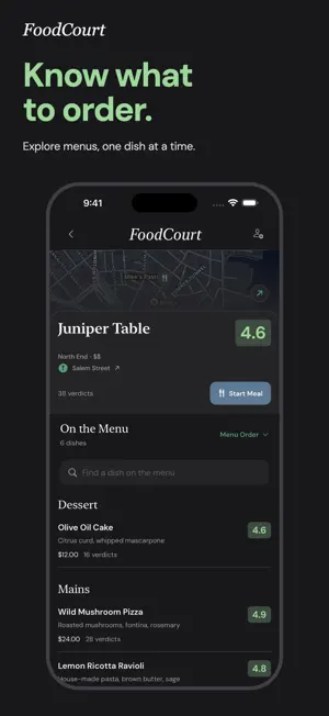 FoodCourt: Rate Every Dish screenshot 3