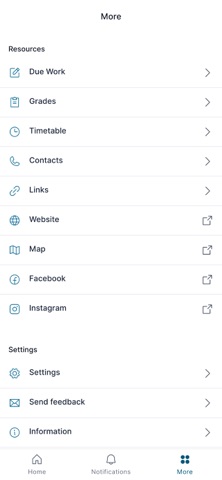 Marist Regional College iPhone screenshot