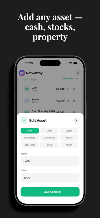 Networthy: Net Worth Tracker Screenshot 5 of 8