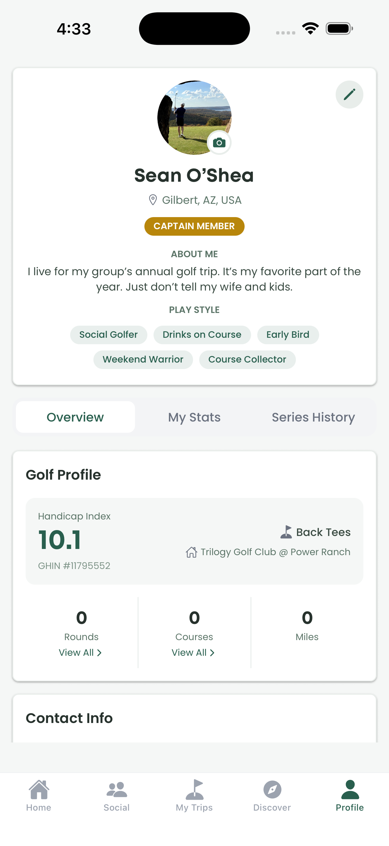 Loop Golf: Trip Manager screenshot 5