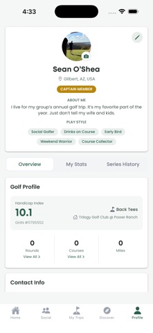 Loop Golf: Trip Manager Screenshot 5 of 8