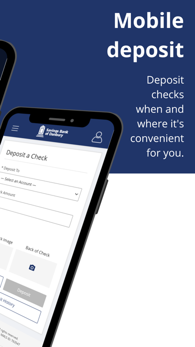 Savings Bank of Danbury Mobile Screenshot