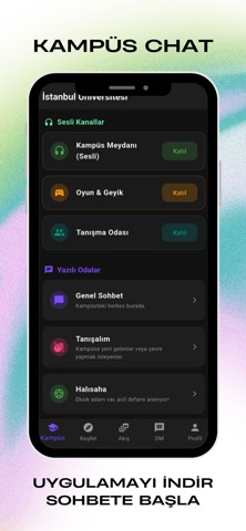 Kampüs Chat screenshot