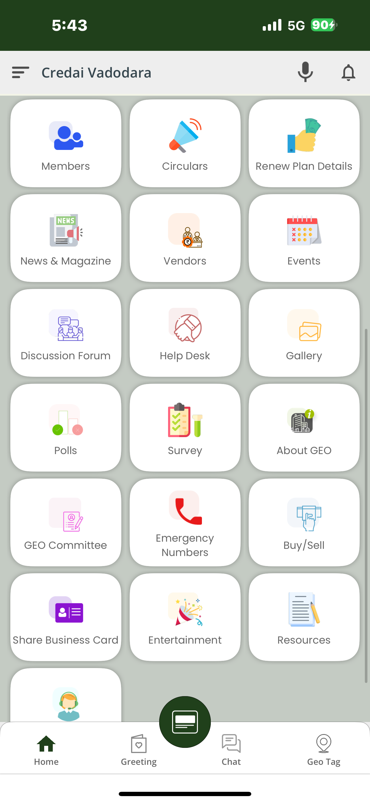 CREDAI VADODARA screenshot 3