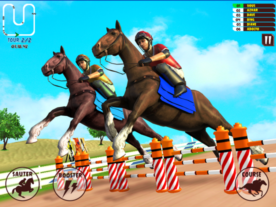 Screenshot #4 pour Cheval Cavalier Courses Jeux