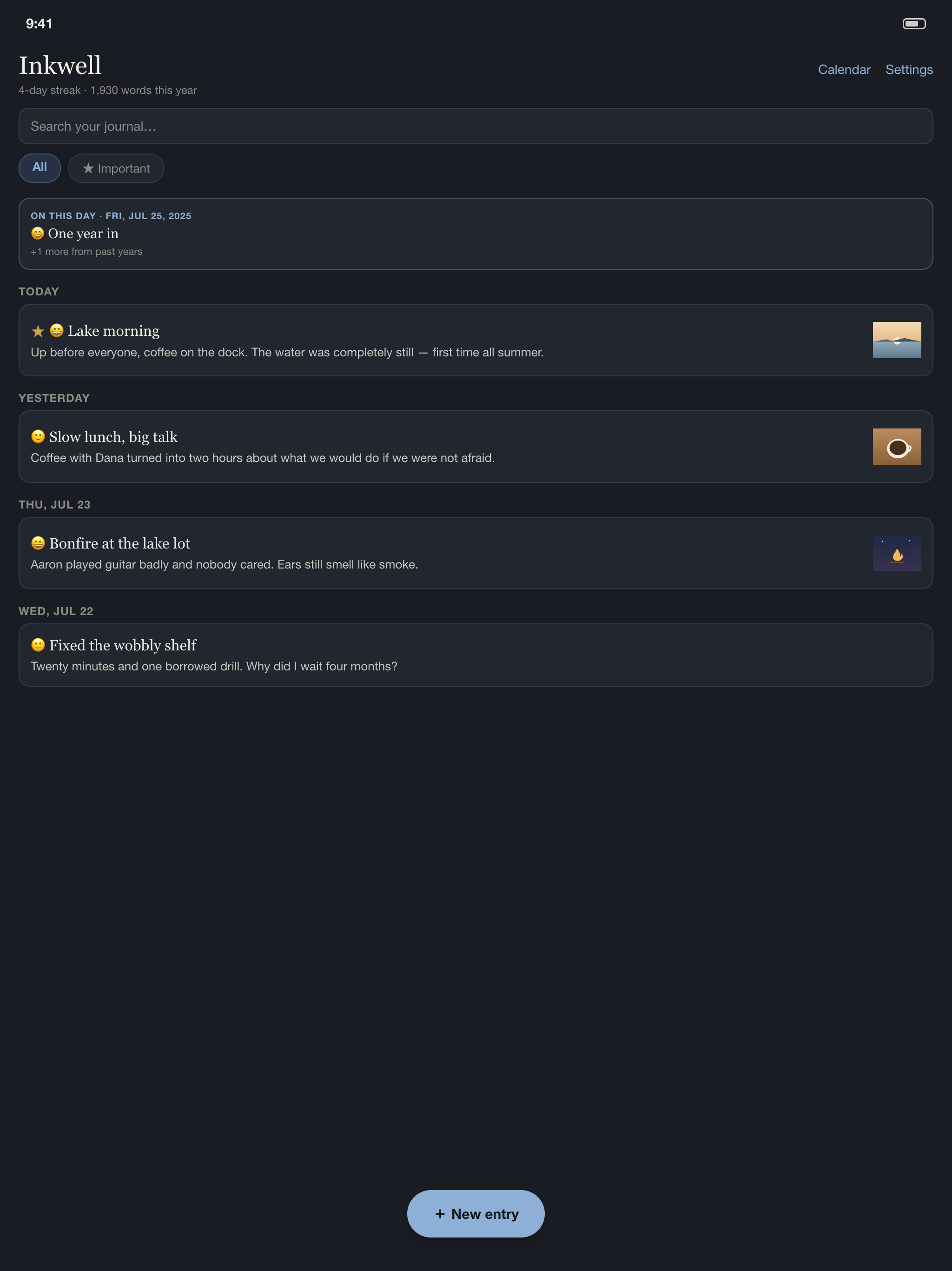 Inkwell: Private Journal screenshot 10