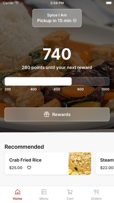 Spice I am iPhone screenshot 1 - Food & Drink app