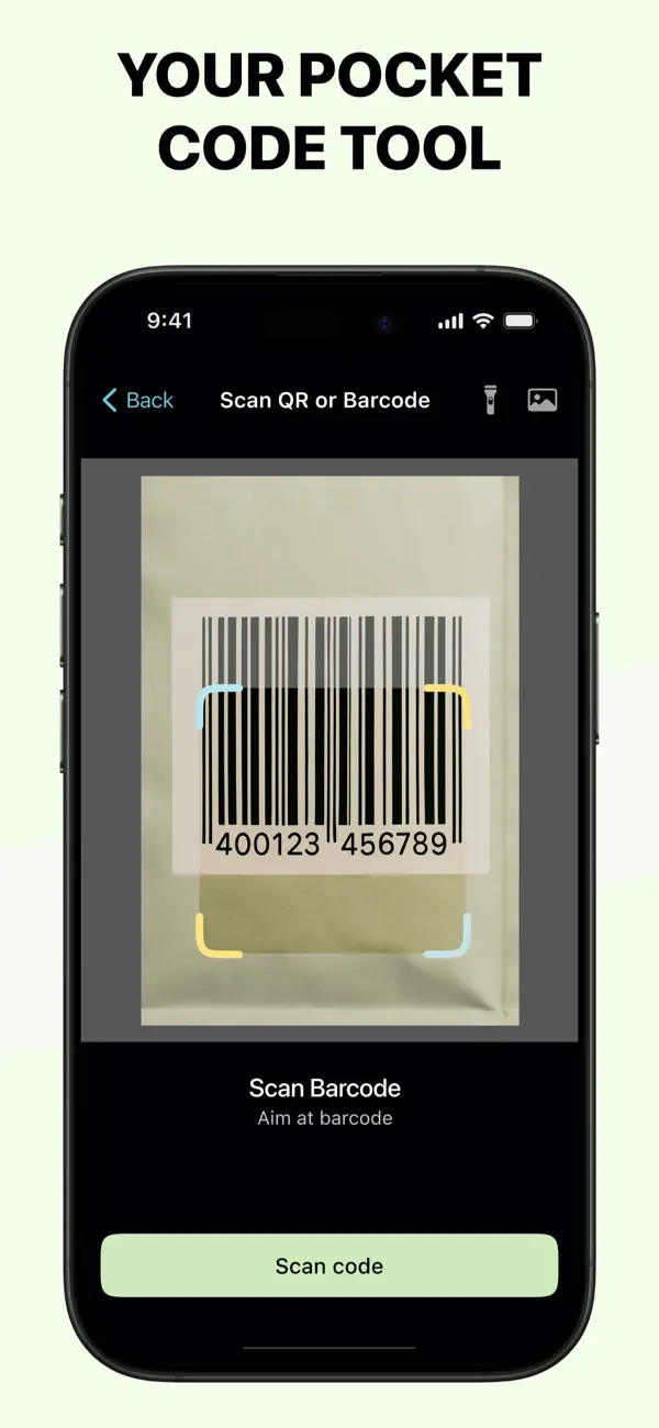 #6. QR Code Reader & Generator · (iOS) Podle: Sofia Aquino