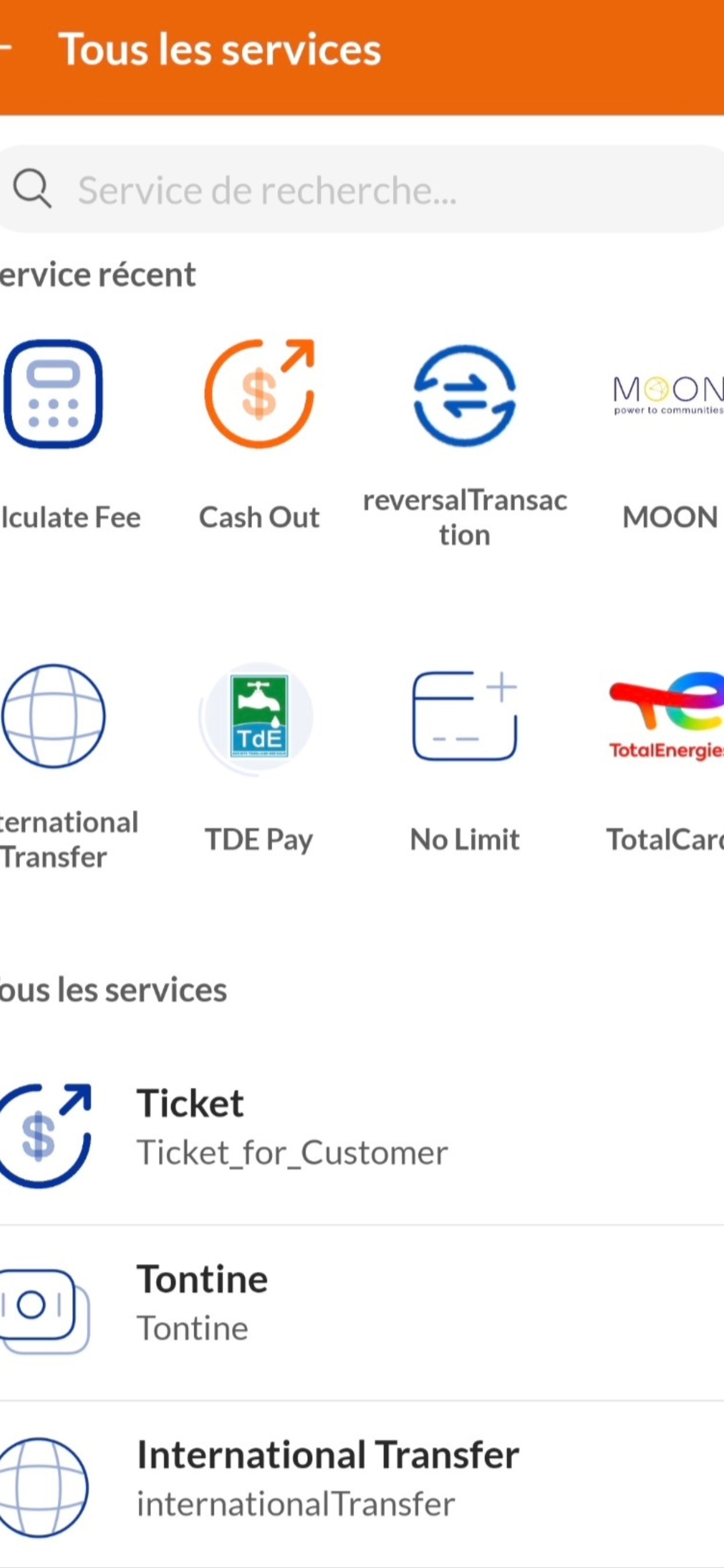 Screenshot 2 of Moov Money TG