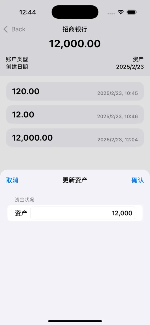 Screenshot #3 pour 净资产 - 资产跟踪与财务分析工具