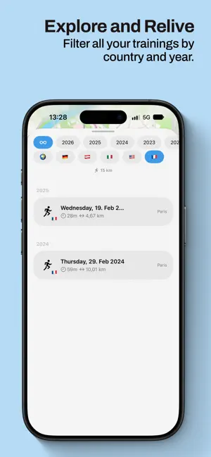 Where did I train: Workout Map screenshot 3