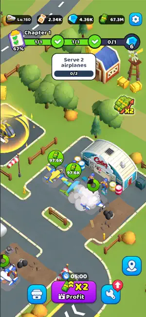 Airplane Manager Tycoon Empire screenshot 2