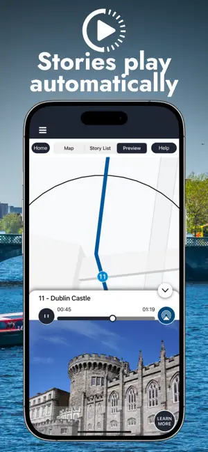 Dublin Offline GPS Audio Guide screenshot 3