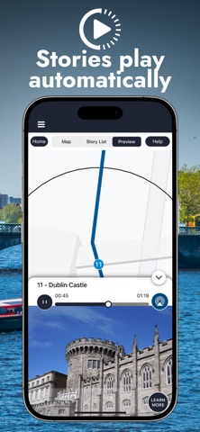 Dublin Offline GPS Audio Guide Screenshot 3 of 7