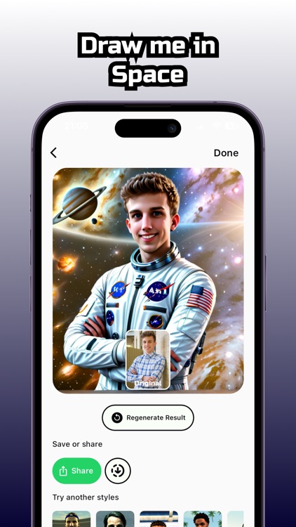 Pixy AI Fun Headshot Generator screenshot-4