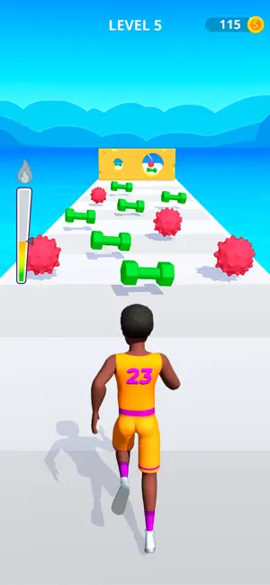 Twerk Race 3D — Fun Run Game iPhone screenshot 1