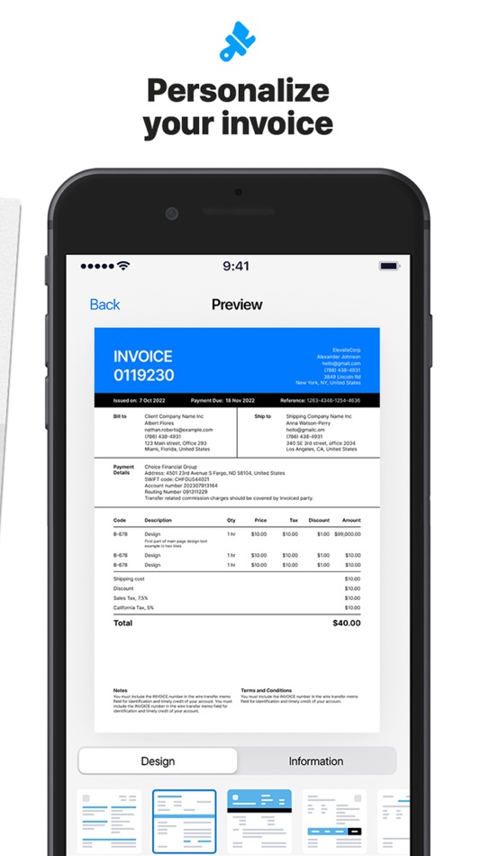 #3. Invoice Maker - Estimate App. (iOS) 由: CF Apps