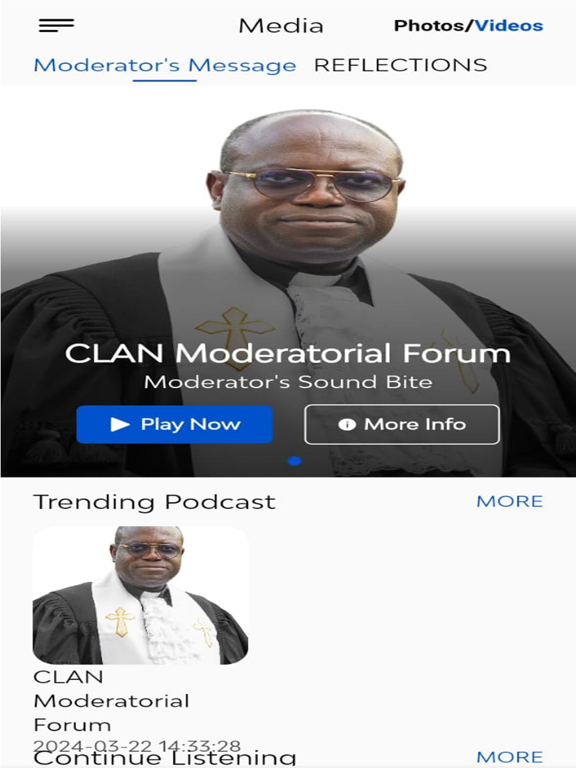 PCG Resources iPad screenshot 4 - News app