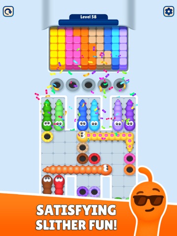 Slither Blast iPad screenshot