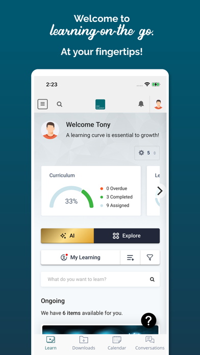 GHC Academy Screenshot