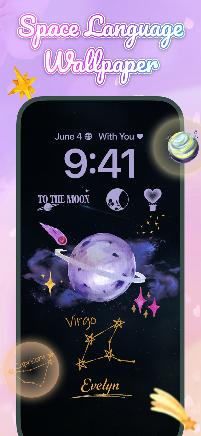 Flower Language DIY Wallpaper