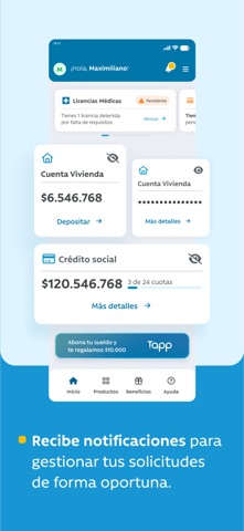 APP Caja Los Andes Screenshot 5 of 6