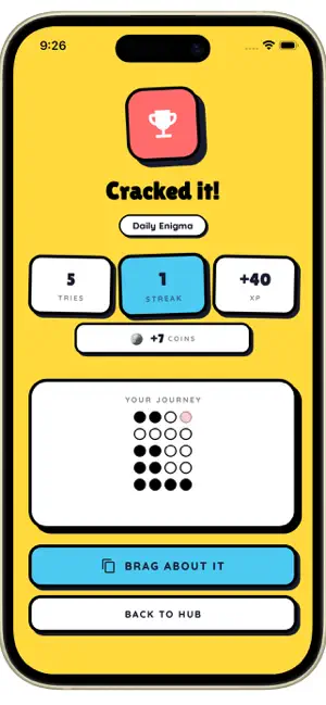 Enigma - Mastermind Code Break screenshot 3