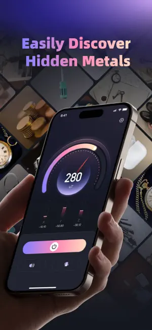 Metal Detector EMF+ screenshot 1