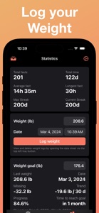 Intermittent Fasting Tracker: screenshot #2 for iPhone