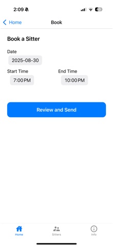 SitterBuddy screenshot