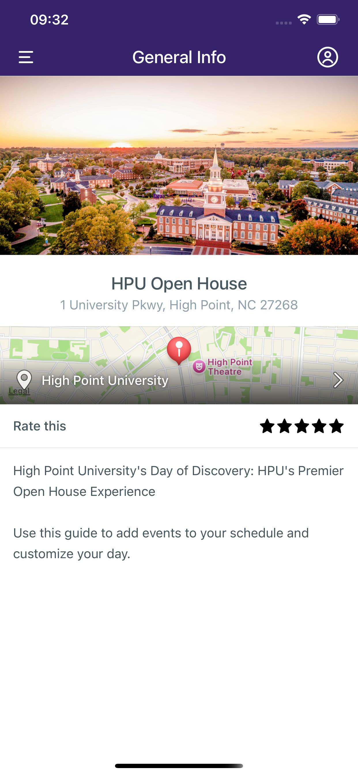 High Point University Guides
